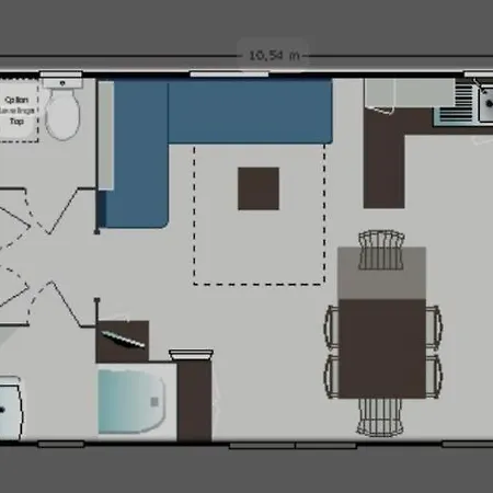Mobilhome La Carabasse Kamp alanı *